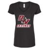 Women's Poly-Rich V-Neck T-Shirt Thumbnail